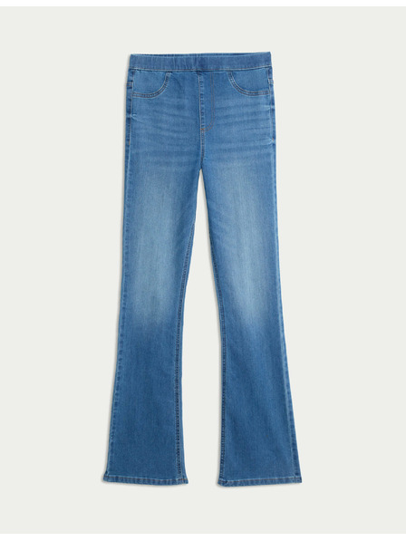 Marks & Spencer Džegíny s rozšířenými nohavicemi Marks & Spencer námořnická modrá