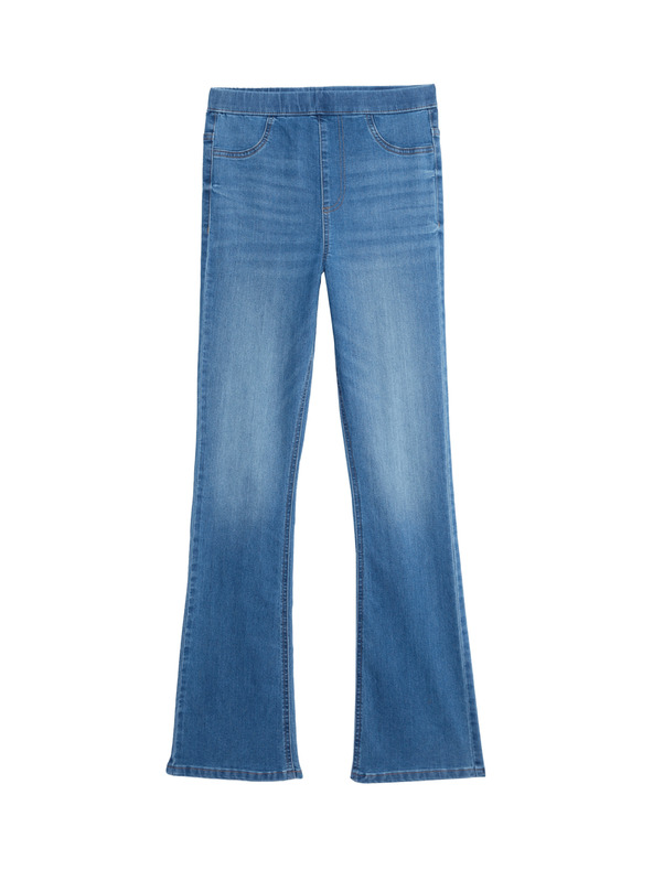 Marks & Spencer Džegíny s rozšířenými nohavicemi Marks & Spencer námořnická modrá