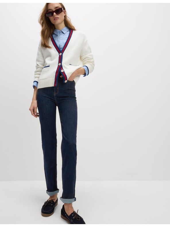 Marks & Spencer Džíny Sienna Supersoft s vysokým pasem Marks & Spencer námořnická modrá