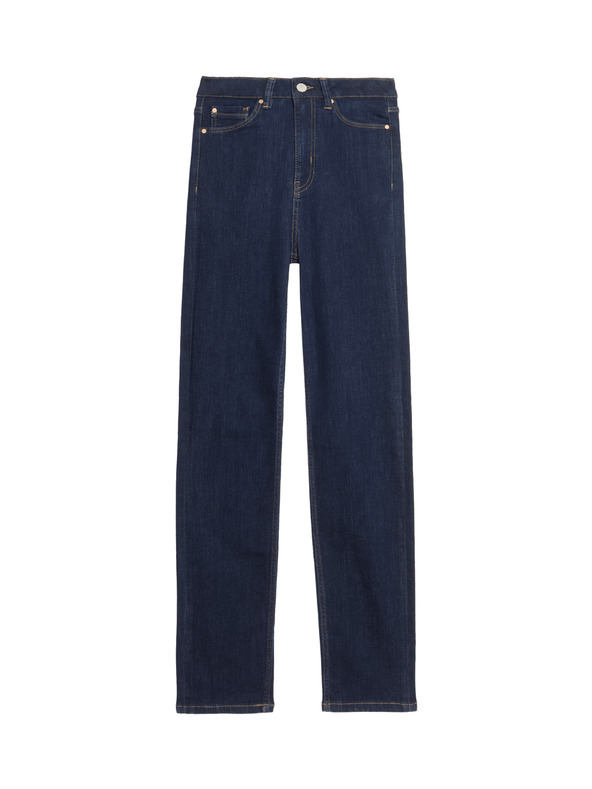 Marks & Spencer Džíny Sienna Supersoft s vysokým pasem Marks & Spencer námořnická modrá