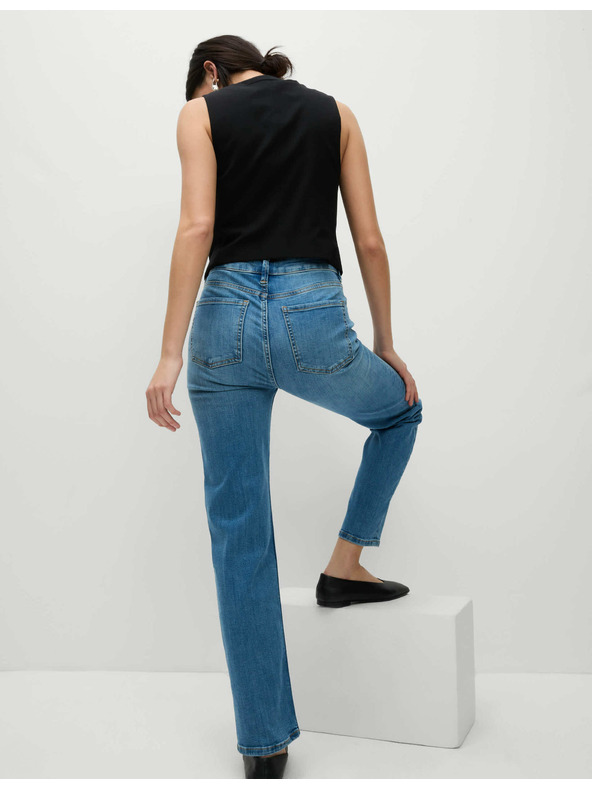 Marks & Spencer Džíny Sienna Supersoft s vysokým pasem Marks & Spencer námořnická modrá