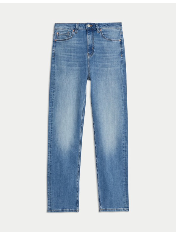 Marks & Spencer Džíny Sienna Supersoft s vysokým pasem Marks & Spencer námořnická modrá