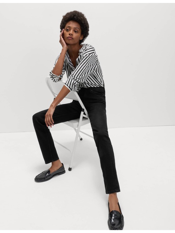 Marks & Spencer Džíny Sienna Supersoft s vysokým pasem Marks & Spencer černá