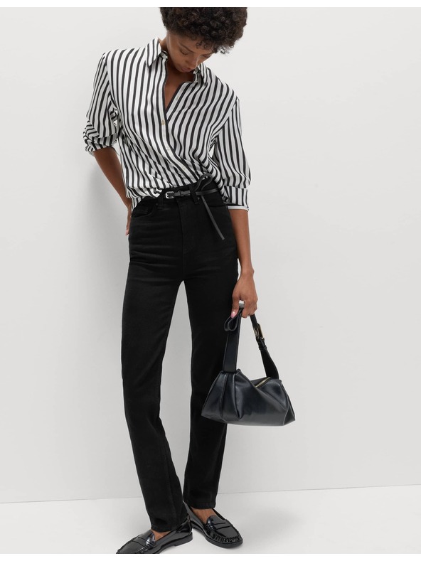 Marks & Spencer Džíny Sienna Supersoft s vysokým pasem Marks & Spencer černá