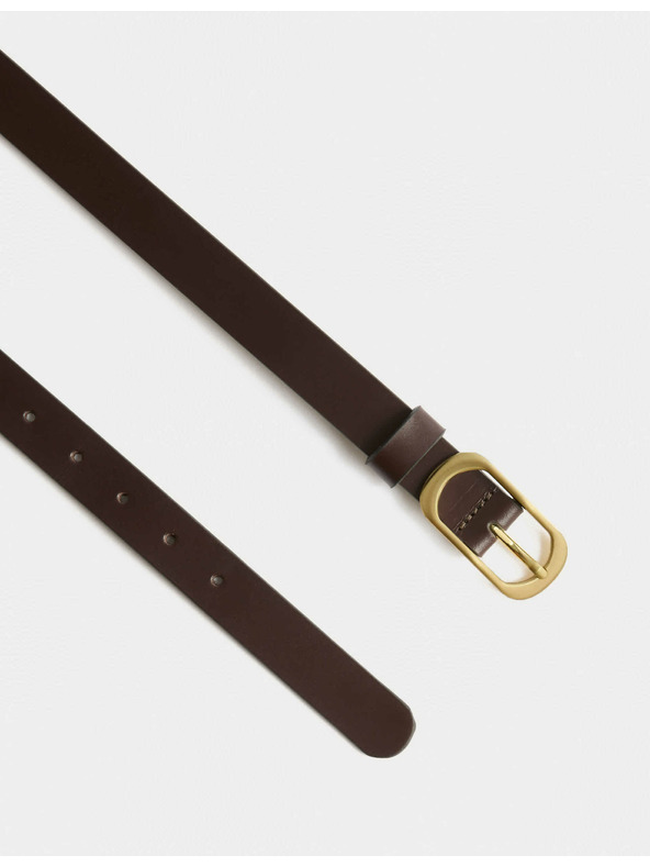 Marks & Spencer Kožený pásek do džínů Marks & Spencer hnědá