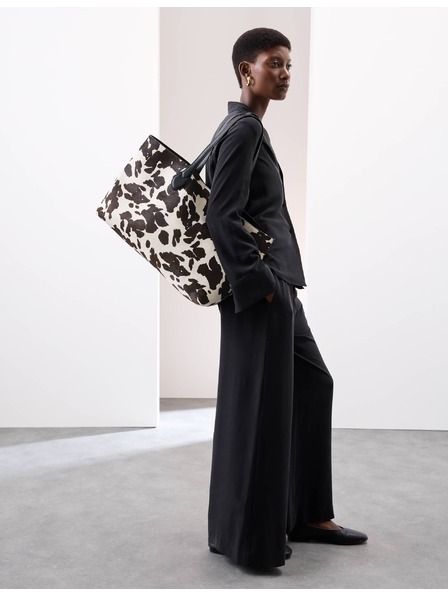 Marks & Spencer Kožená taška se zvířecím motivem Marks & Spencer béžová