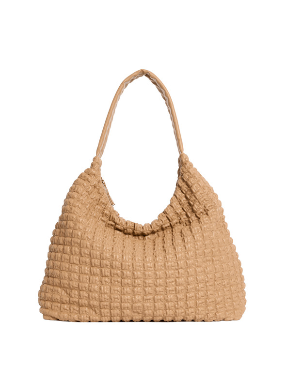 Marks & Spencer Prošívaná kabelka přes rameno Marks & Spencer hnědá