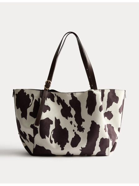 Marks & Spencer Semišová měkká taška s uchy, se zvířecím motivem Marks & Spencer béžová