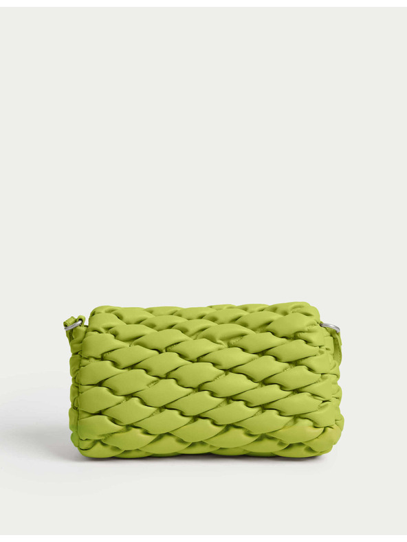 Marks & Spencer Kabelka přes rameno z umělé kůže Marks & Spencer smetanová