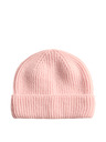 Marks & Spencer Žebrovaný čepice s čepicí Marks & Spencer růžová