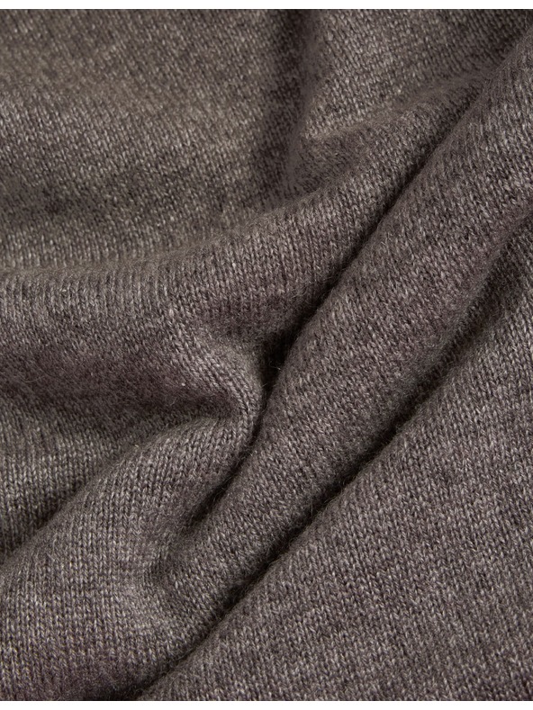 Marks & Spencer Svetr z čistého kašmíru s rolákovým límcem Marks & Spencer hnědá