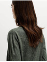 Marks & Spencer Třpytivý svetr Cashmilon s výstřihem ke krku Marks & Spencer zelená