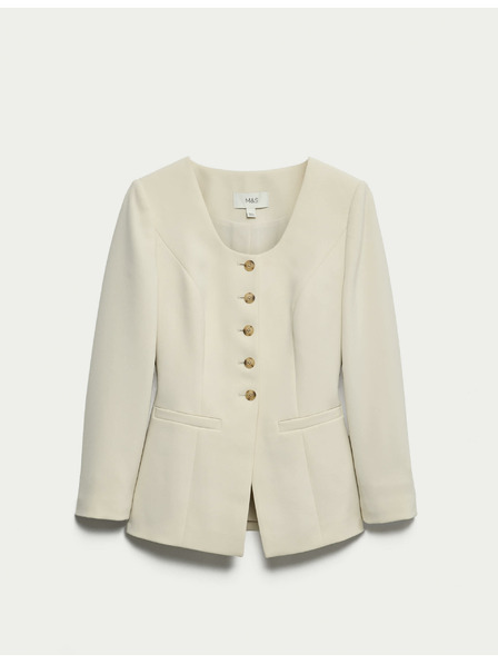 Marks & Spencer Zkrácená bunda Marks & Spencer smetanová