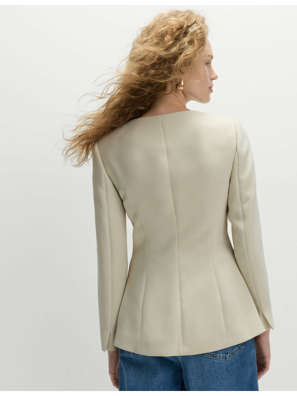 Marks & Spencer Zkrácená bunda Marks & Spencer smetanová