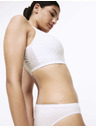 Marks & Spencer Krajková podprsenka bez kostic, se zmenšujícím efektem a technologií Flexifit™ Marks & Spencer bílá