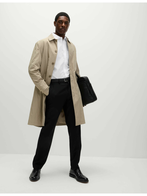 Marks & Spencer Sada tří kusů pánských bílých košil Marks & Spencer