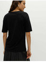 Marks & Spencer Volné tričko z bavlny a modalu Marks & Spencer černá