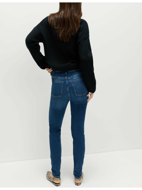 Marks & Spencer Tmavě modré dámské slim fit džíny Marks & Spencer