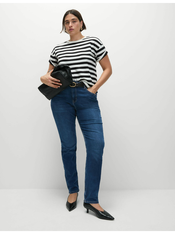 Marks & Spencer Tmavě modré dámské slim fit džíny Marks & Spencer