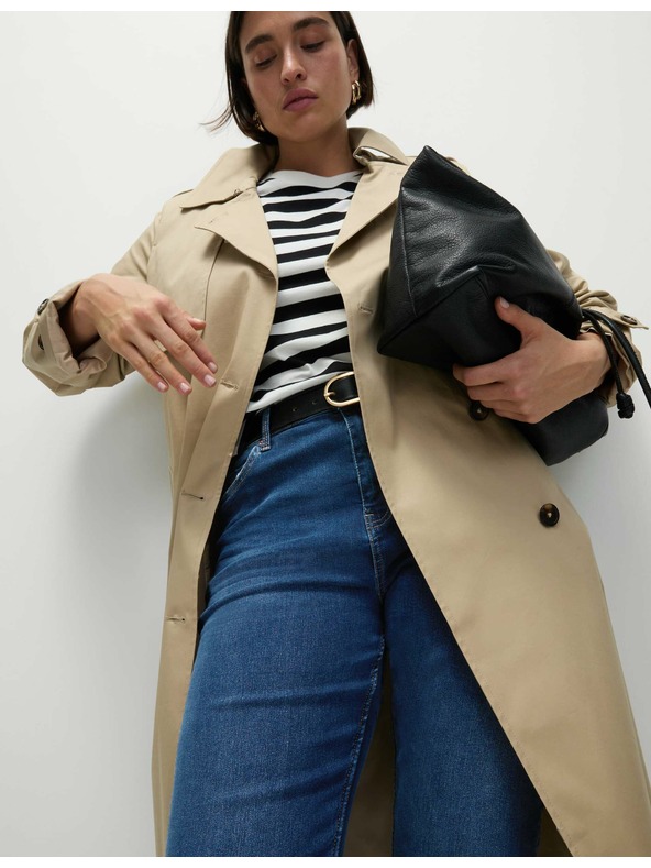 Marks & Spencer Tmavě modré dámské slim fit džíny Marks & Spencer