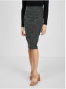 Orsay Bílo-černá dámská vzorovaná sukně ORSAY