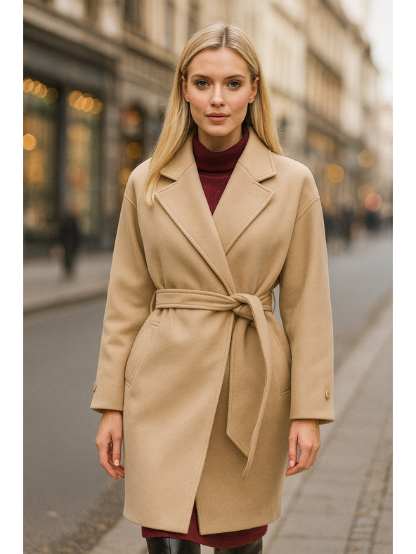 Orsay Béžový dámský kabát ORSAY