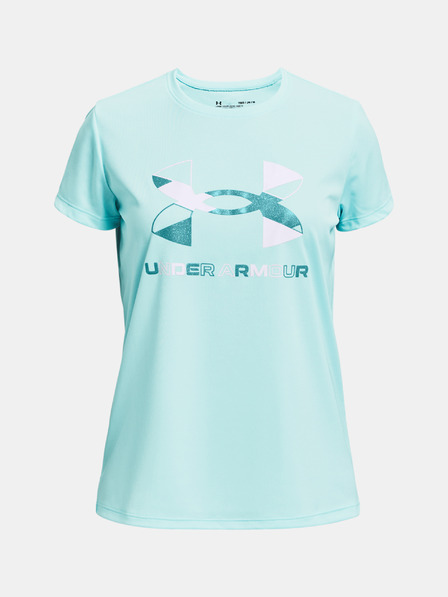 Under Armour Dívčí tričko Under Armour Tech Graphic Big Logo SS