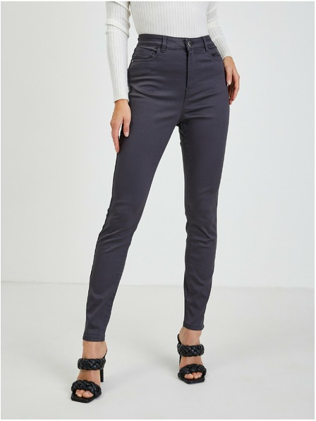 Orsay Šedé dámské kalhoty ORSAY