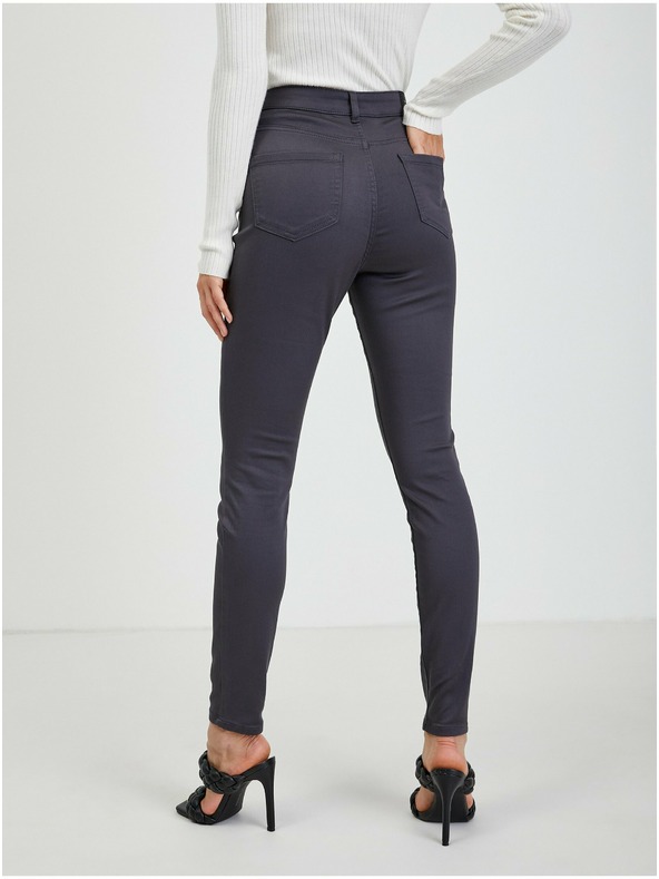 Orsay Šedé dámské kalhoty ORSAY