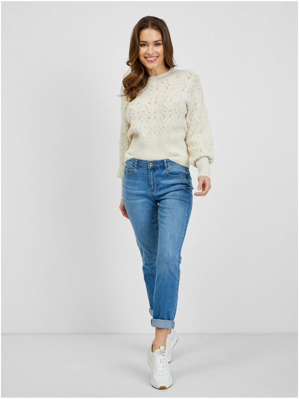 Orsay Modré dámské slim fit džíny ORSAY