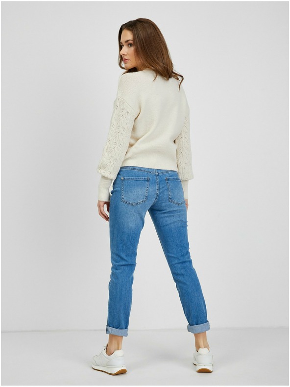 Orsay Modré dámské slim fit džíny ORSAY