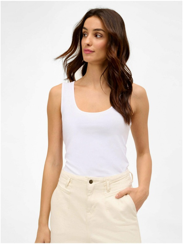 Orsay Bílé basic tílko ORSAY