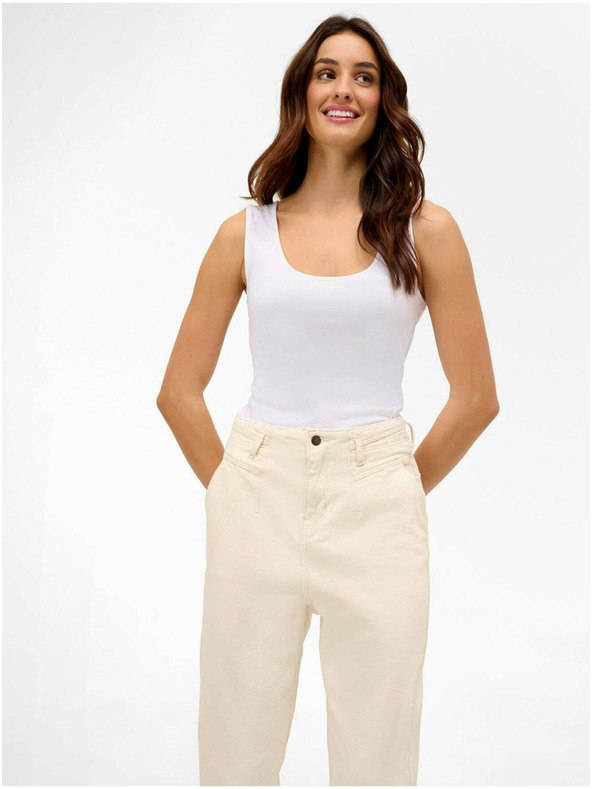 Orsay Bílé basic tílko ORSAY