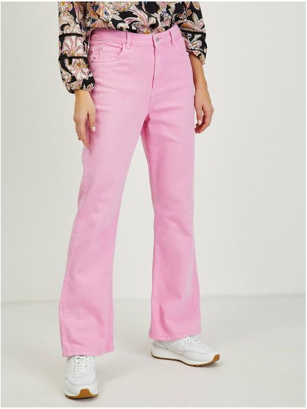 Orsay Růžové dámské bootcut džíny ORSAY