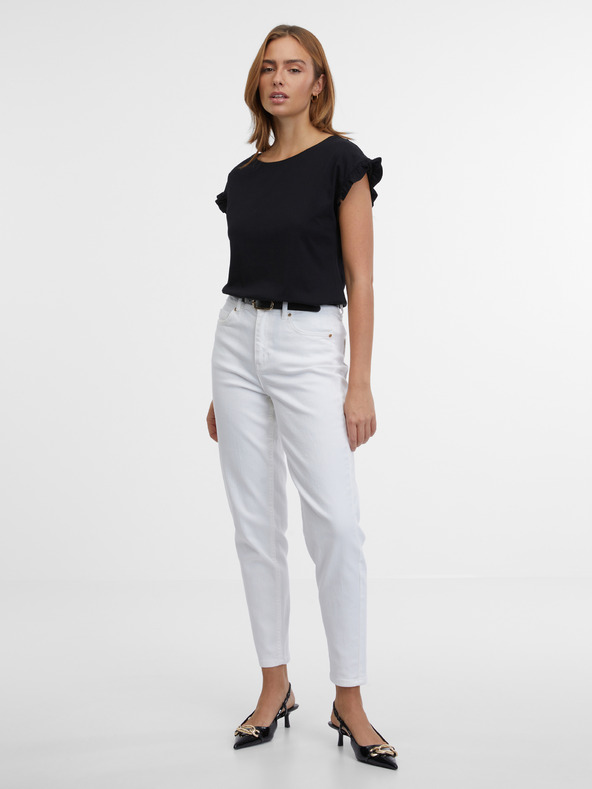 Orsay Černé dámské tričko ORSAY