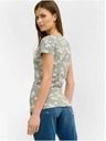 Orsay Světle zelené květované tričko ORSAY