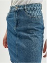 Orsay Modrá dámská džínová sukně ORSAY