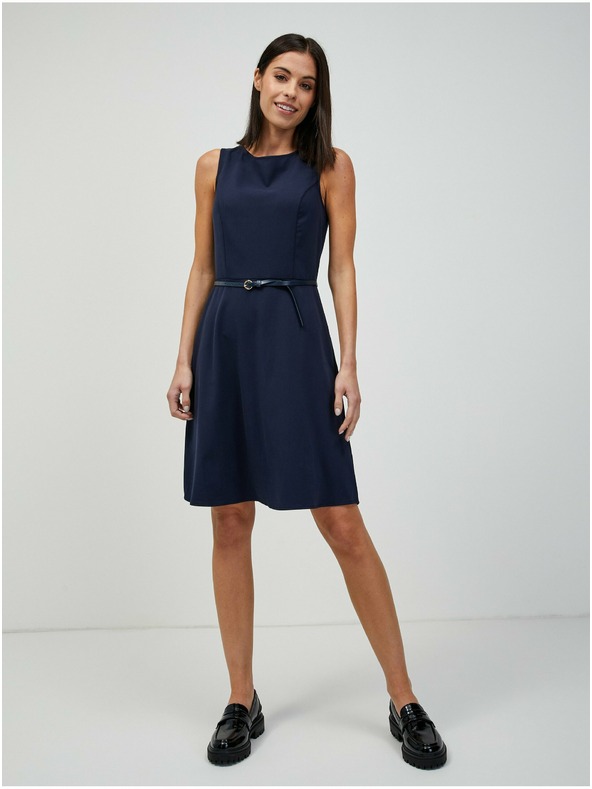 Orsay Tmavě modré šaty ORSAY