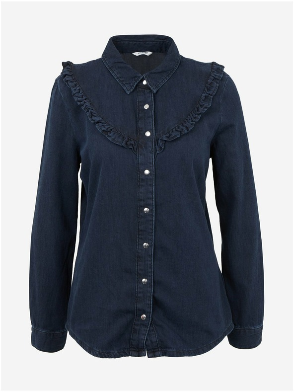 Orsay Tmavě modrá džínová košile ORSAY