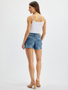 Orsay Modré dámské džínové kraťasy ORSAY