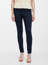 Orsay Tmavě modré skinny fit kalhoty ORSAY