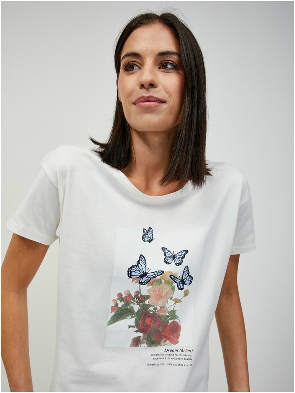 Orsay Bílé tričko ORSAY