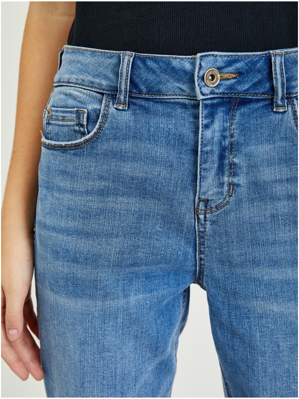 Orsay Modré dámské boyfriend džíny ORSAY