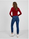 Orsay Tmavě modré dámské slim fit džíny ORSAY