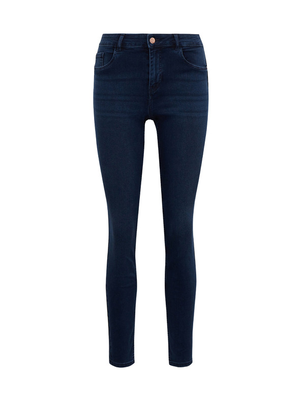 Orsay Tmavě modré dámské skinny fit džíny ORSAY