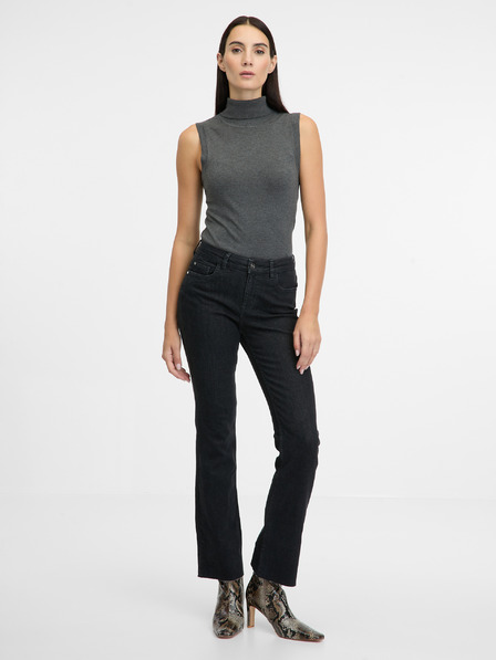 Orsay Šedý dámský svetr s rolákem ORSAY