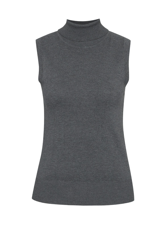 Orsay Šedý dámský svetr s rolákem ORSAY