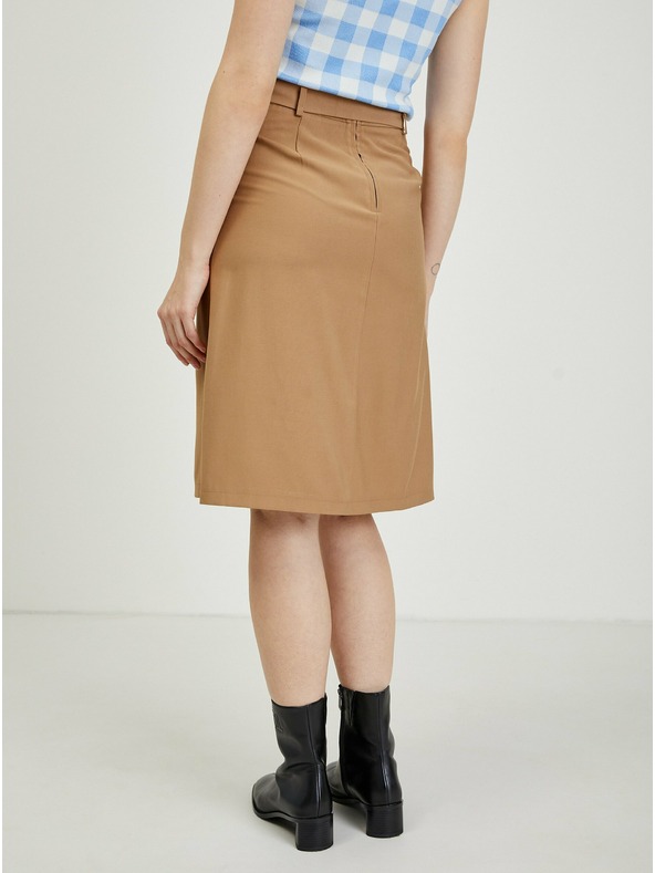 Orsay Světle hnědá dámská sukně ORSAY