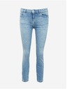 Orsay Světle modré zkrácené skinny fit džíny ORSAY