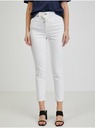 Orsay Bílé dámské slouchy džíny ORSAY
